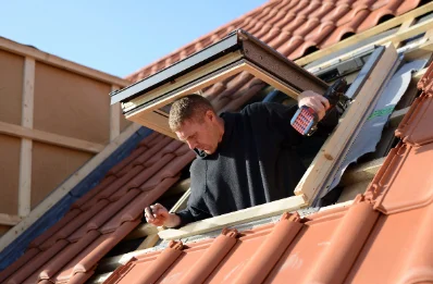 Pose de fenêtres de toit Velux à Bertrimont
